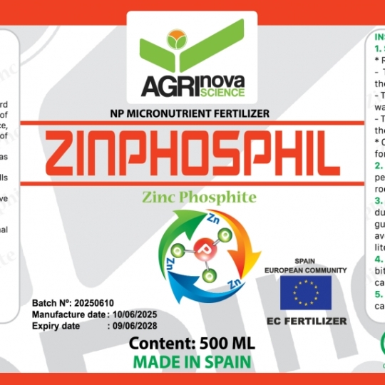 Phân bón NP vi lượng Zinphosphil (500 ML) - Spain