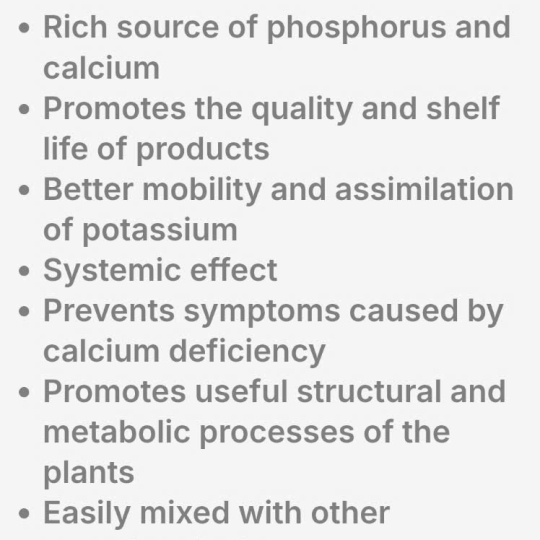 SP MỚI PHÂN BÓN LÁ PHOSPHITE Ca -F AWAY Ca  (20% P2O5+5% CaO) Hy Lạp