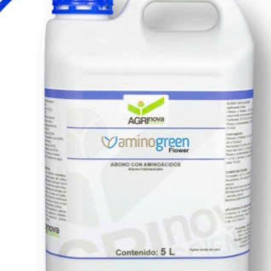 SP MỚI PHÂN BÓN LÁ  AMINO AXIT HỮU CƠ SINH HỌC -AMINOGREEN FLOWER (4% AMINO AXIT+2%N+10,5% P2O5+10,5% K2O+0,25%B+0,25%Mo) TBN