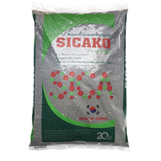 Phân bón trung lượng Sicako - 20 Kg( Korea)