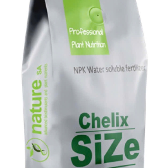 SP MỚI PHÂN BÓN LÁ PK VI LƯỢNG  -CHELIX SIZE (22%P2O5+30% K2O+0,52% B+0,18% Fe+0,09%Zn+0,09% Mn+0,06% Cu+0,04% Mo+0,2% SiO2)) Hy Lạp