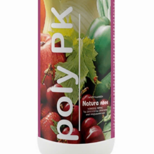SP MỚI PHÂN BÓN LÁ  - POLY PK (15% P2O5+20% K2O+0,5% B+0,06% Fe+0,02% Mn+0,002%Zn+0,0015% Cu+ 5% Amino acids) Hy Lạp