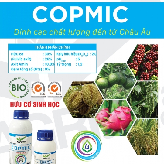 Phân bón hữu cơ - Copmic (1L) - Spain