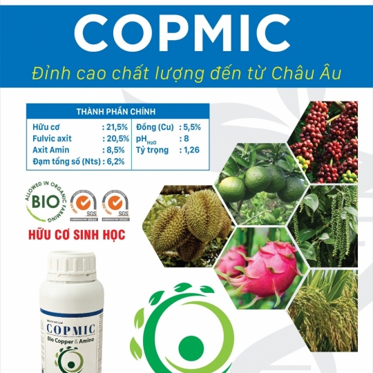 Phân bón hữu cơ - Copmic (500 ML) - Greece