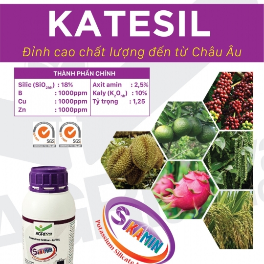 Phân bón vi lượng Katesil ( Sikamin 500 ML) - Spain