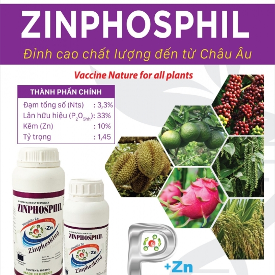 Phân bón NP vi lượng Zinphosphil (500 ML 3AGS) - Greece