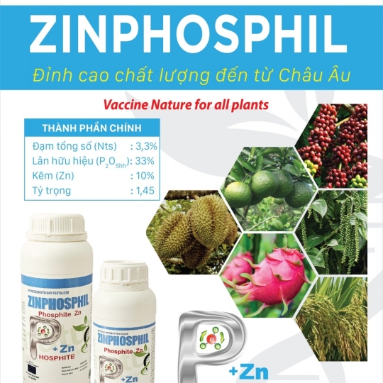 Phân bón NP vi lượng Zinphosphil (500 ML)- Greece