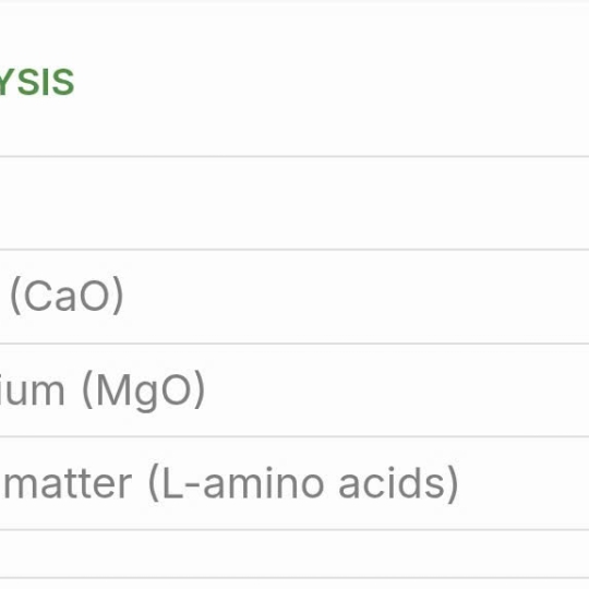 SP MỚI PHÂN BÓN LÁ - PROFICAL Mg (11% CaO+3% MgO+9%OM-L Amino acids) Hy Lạp 