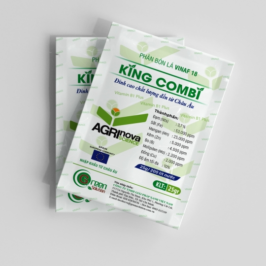 Phân bón lá đạm vi lượng Vinaf 18 (King Combi) 25 G - Spain